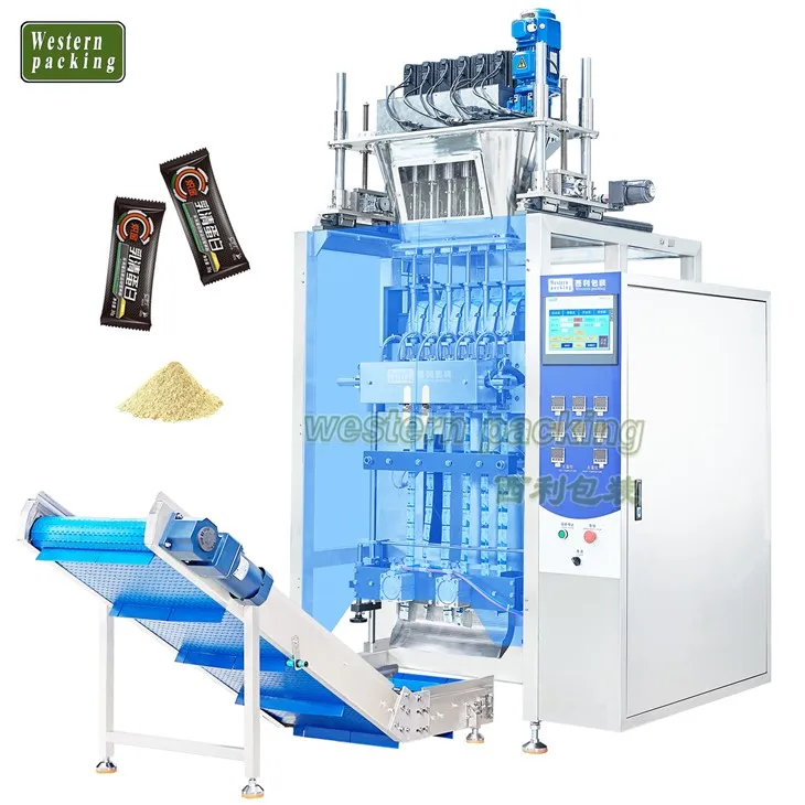 Máy đóng gói dạng que nhiều làn