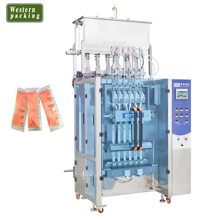 Máy đóng gói thạch ba mặt Multilane