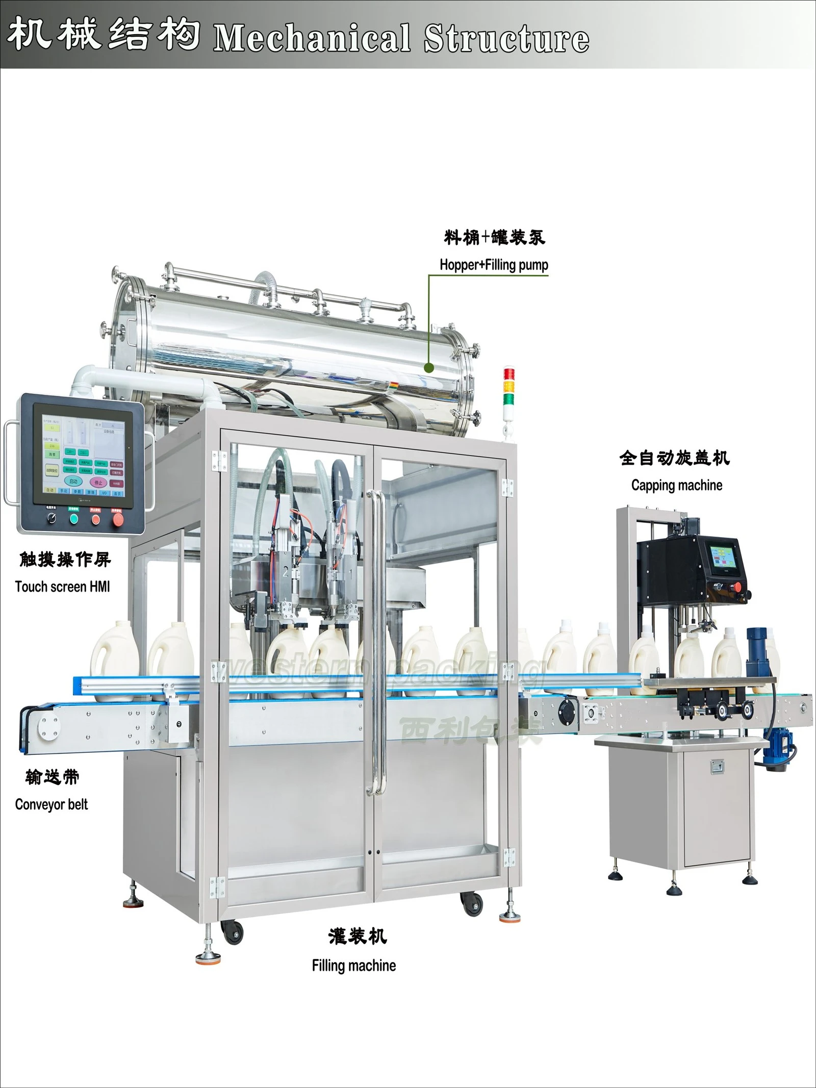 bottle filling machine bottle filling machine