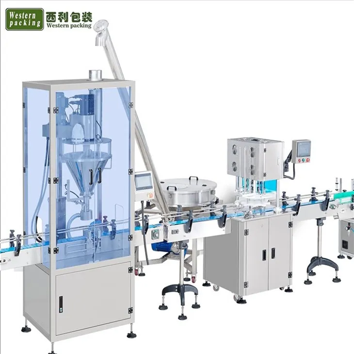 Máy chiết rót bột