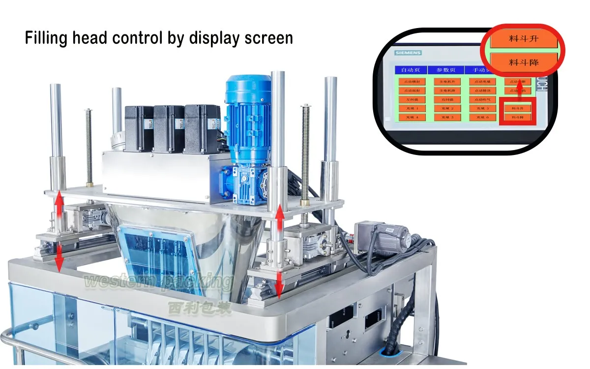 multi lane stick pack machine filling system multi lane stick pack machine filling system