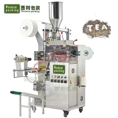 Máy đóng gói trà có thẻ nhãn